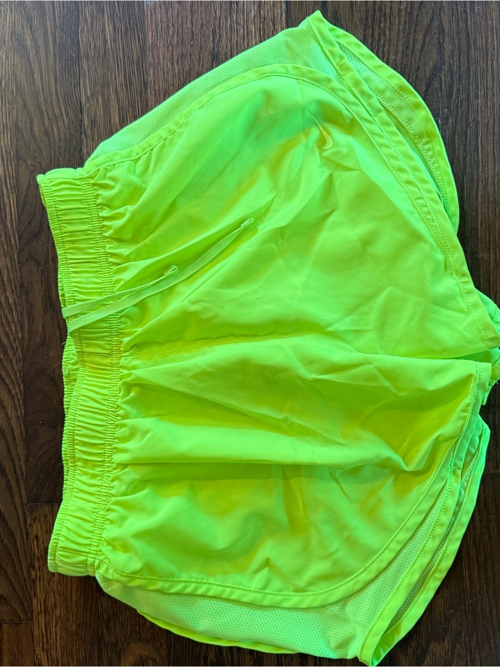 Neon Lime Nike Athletic Shorts